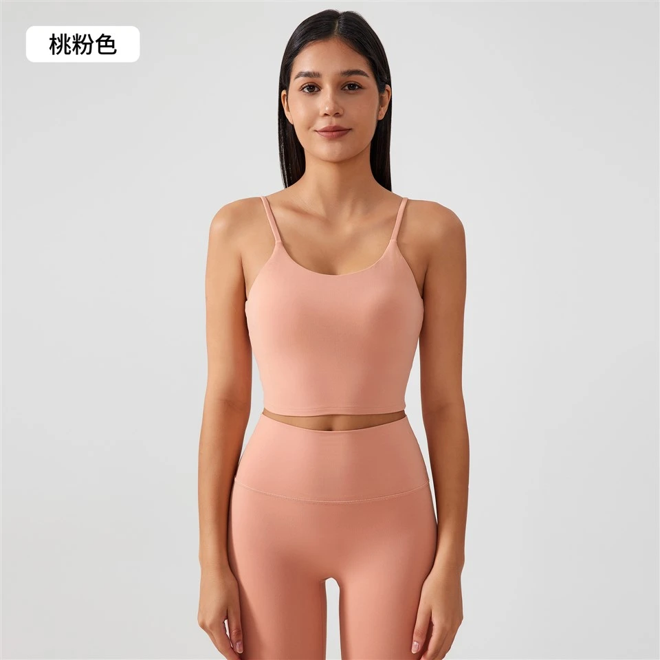 Ingebouwde plankbeha sporttop-Custom Yoga & Fitness Wear
